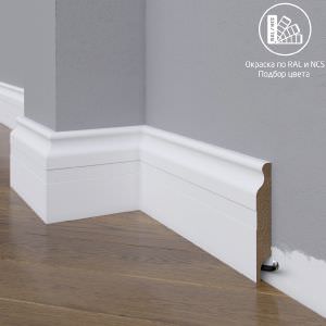 Плинтус Astra Decor МДФ 02-150-16 Выкрас по RAL/NCS