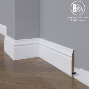 Плинтус Astra Decor МДФ 04-054-12 Выкрас по RAL/NCS