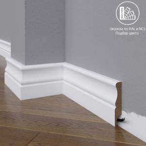 Плинтус Astra Decor МДФ 07-100-16 Выкрас по RAL/NCS