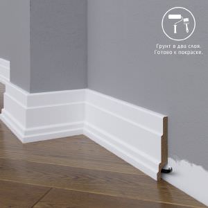 Плинтус Astra Decor МДФ 08-088-16 Грунт