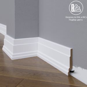 Плинтус Astra Decor МДФ 08-100-16 Выкрас по RAL/NCS