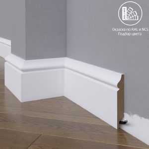 Плинтус Astra Decor МДФ 12-150-18 Выкрас по RAL/NCS