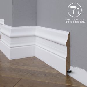 Плинтус Astra Decor МДФ 15-150-18 Грунт