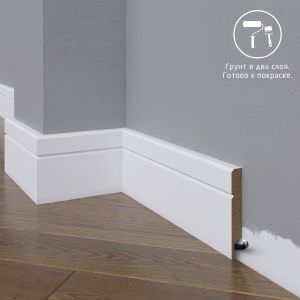 Плинтус Astra Decor МДФ 20-150-12 Грунт