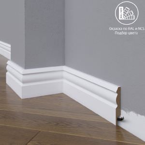 Плинтус Astra Decor МДФ 21-064-12 Выкрас по RAL/NCS