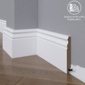 Плинтус Astra Decor МДФ 22-150-18 Выкрас по RAL/NCS