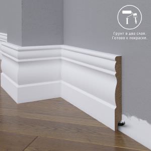 Плинтус Astra Decor МДФ 24-185-16 Грунт