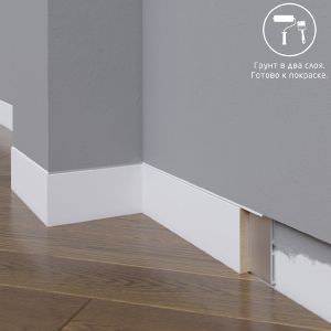 Плинтус Astra Decor МДФ 25-100-10 Грунт