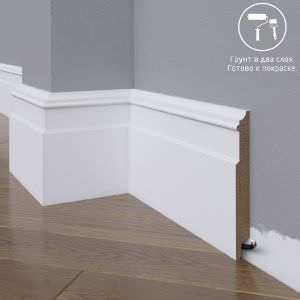 Плинтус Astra Decor МДФ 26-100-16 Грунт