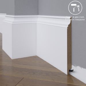 Плинтус Astra Decor МДФ 27-100-22 Грунт