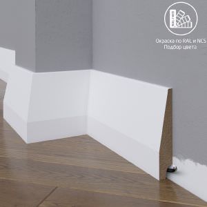 Плинтус Astra Decor МДФ 28-185-22 Выкрас по RAL/NCS