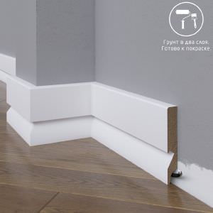 Плинтус Astra Decor МДФ 29-150-22 Грунт