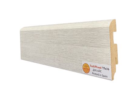 Плинтус FineTeck 28 Дуб Айс Прямой