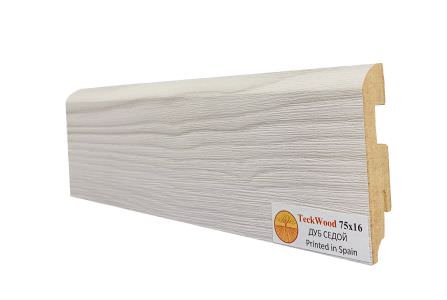 Плинтус FineTeck 29 Дуб Седой Прямой