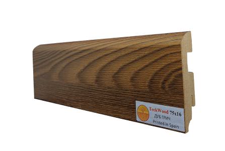 Плинтус FineTeck 38 Дуб Грич Прямой