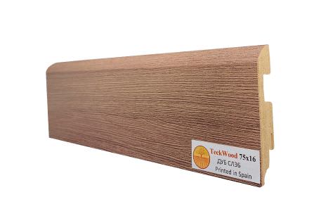 Плинтус FineTeck 39 Дуб Слэб Прямой