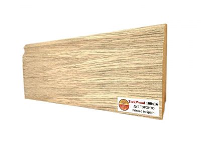 Плинтус FineTeck 2 + Дуб Торонто (Oak Toronto) Фигурный