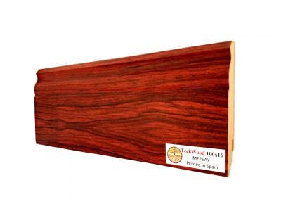 Плинтус FineTeck 12 + Мербау (Merbau) Фигурный