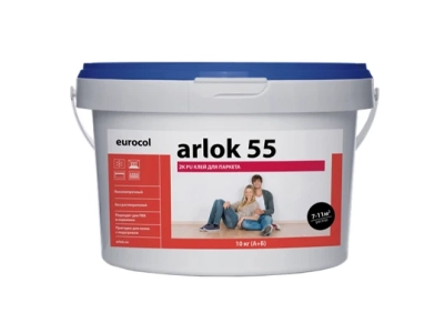 Полиуретановый двухкомпонентный клей ARLOK55 2К ПУ 7 кг